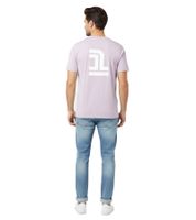 2er Pack sommerliches Formula 1 F1 Pastell Herren Rundhals-Shirt Formel 1 Baumwoll-Shirt Kurzarm-Shirt 701222540 003 Lila