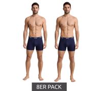 16er Pack Jeep Basic Boxer Herren Boxer-Shorts Baumwoll-Unterhose Unterwäsche I101545-001 Schwarz, Dunkelgrau oder Dunkelblau