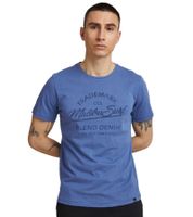 klassisches BLEND BHAmatus Herren T-Shirt mit Rundhals Shirt 20714728ME in Orange, Weiß oder Blau