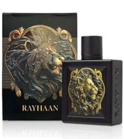 Rayhaan Lion Herren Eau de Parfum süß-würziger Duft mit frischen und warmen Noten Parfüm 100ml Schwarz