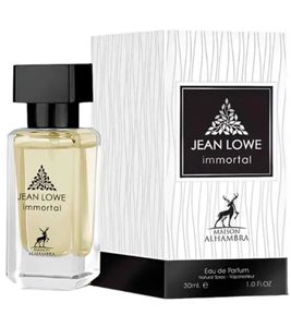 Elegantes MAISON ALHAMBRA Jean Lowe Herren Eau de Parfum würzig-orientalischer Körper-Duft 30ml Schwarz