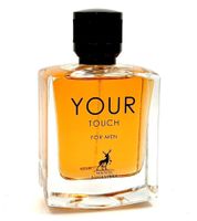 Elegantes MAISON ALHAMBRA Your Touch Herren Eau de Parfum aromatisch-frischer Körper-Duft 30ml Silber