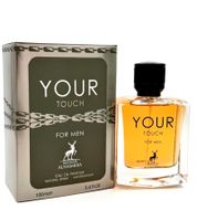 Elegantes MAISON ALHAMBRA Your Touch Herren Eau de Parfum aromatisch-frischer Körper-Duft 30ml Silber