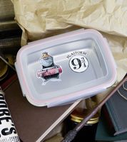 Harry Potter Geschenkbox mit 8 Fanartikeln – Brotdose, Isolierflasche, Tassen, Gläser, Lunchbox & Zubehör