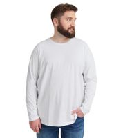 klassisches SOLID SDBedon BT Herren Longsleeve mit Rundhals Langarm-Shirt Große Größen 21300882 in Weiß, Dunkelblau oder Schwarz