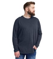 klassisches SOLID SDBedon BT Herren Longsleeve mit Rundhals Langarm-Shirt Große Größen 21300882 in Weiß, Dunkelblau oder Schwarz