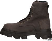 Hochwertige BULLBOXER Damen Stiefelette Schnürschuhe Echtleder-Schuhe in Oliv-Grün oder Braun