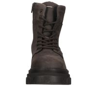 Hochwertige BULLBOXER Damen Stiefelette Schnürschuhe Echtleder-Schuhe in Oliv-Grün oder Braun