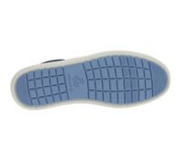 leichte GROUNDIES Barfußschuhe La Paz Damen Low-Top Mesh-Sneaker mit TrueSense Sohle nachhaltige und vegane Schnür-Schuhe GND-130264-07 Dunkelblau