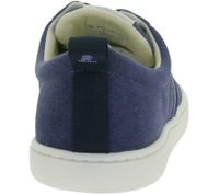 leichte GROUNDIES Barfußschuhe La Paz Damen Low-Top Mesh-Sneaker mit TrueSense Sohle nachhaltige und vegane Schnür-Schuhe GND-130264-07 Dunkelblau
