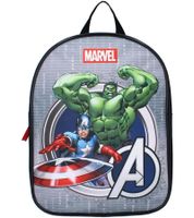 Pack de 2 mochilas VADOBAG para niños y niñas con estampados de Hello Kitty, Marie, Vengadores, Naruto o Capitán América - Mochila para preescolar de 5-8 L - Rosa, Azul, Gris o Negro