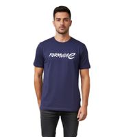 Formula E Herren T-Shirt Baumwoll-Shirt mit Formula E Logo Sommer-Shirt in Weiß, Navy, Blau, Navy, Weiß, Navy, Pink, Navy oder Weiß