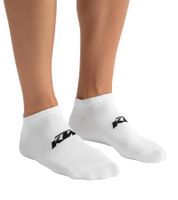 12 Paar KTM Sportsocken Sneaker-Socken mit Logo Baumwoll-Strümpfe Oeko-Tex 100 Zertifiziert KTM/1/SLCX3/BL Weiß