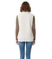 2-Pack Comfortable sheepworld Women's Teddy Fleece Vest with Embroidered Motif – Cozy Vest with Stand-Up Collar – White (9863241)