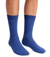 15 Paar SCOTCH & SODA Herren Crew-Socken Amsterdam Cotton Blend Alltags-Strümpfe Einheitsgröße / 41-46 Business-Socken SS601099-037 Grau/Navy, Blau Meliert, Blau gestreift