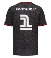 Formula 1 F1 Unisex Crew-Neck Sports Shirt – 2-Pack – Subtle Camouflage Print – Black/Red (701222547 001)