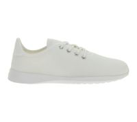 Scarpe minimaliste leggere GROUNDIES Balance 2.0 da donna - Sneakers basse in mesh con suola TrueSense - Scarpe stringate GND-130259-02 Bianche