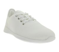 Scarpe minimaliste leggere GROUNDIES Balance 2.0 da donna - Sneakers basse in mesh con suola TrueSense - Scarpe stringate GND-130259-02 Bianche