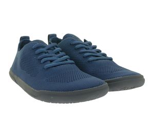GROUNDIES Scarpe basse da donna, leggere e minimaliste, in maglia, con suola TrueSense, sostenibili e vegane, con lacci, GND-130211-07 Blu scuro