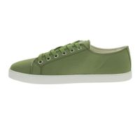 Chaussures minimalistes GROUNDIES Lima pour homme, durables et véganes, baskets basses du Portugal avec semelle TrueSense, chaussures en toile à lacets GND-230177-10 Kaki