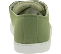 Chaussures minimalistes GROUNDIES Lima pour homme, durables et véganes, baskets basses du Portugal avec semelle TrueSense, chaussures en toile à lacets GND-230177-10 Kaki
