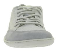 Classic GROUNDIES Amsterdam barefoot sneakers for women with TrueSense sole – genuine leather (GND-110179-16, Light Grey)