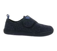 Sustainable and vegan GROUNDIES barefoot shoes – Blokhus children's slippers with TrueSense sole, felt shoes for girls and boys (GND-360252-12, Dark Blue)