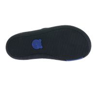 Sustainable and vegan GROUNDIES barefoot shoes – Blokhus children's slippers with TrueSense sole, felt shoes for girls and boys (GND-360252-12, Dark Blue)