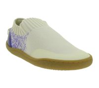 Breathable GROUNDIES Nara barefoot sneakers for kids with TrueSense sole – slip-ons for girls and boys (GND-380269-03 Beige/Blue)