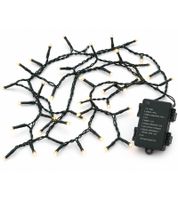 Stimmungsvolle LICHTMOMENTE LED-Lichterkette mit Timerfunktion 4,2 Meter 40 LEDs mit Farbwechselfunktion Mikro-LED-Lämpchen 7667605 Dunkelgrün