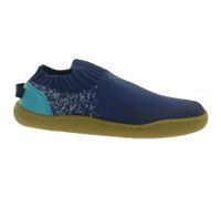 Breathable GROUNDIES Nara barefoot sneakers for kids with TrueSense sole – slip-ons for girls and boys (GND-380269) in Beige/Blue, Grey/Orange, or Blue