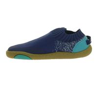 Breathable GROUNDIES Nara barefoot sneakers for kids with TrueSense sole – slip-ons for girls and boys (GND-380269) in Beige/Blue, Grey/Orange, or Blue