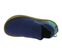Breathable GROUNDIES Nara barefoot sneakers for kids with TrueSense sole – slip-ons for girls and boys (GND-380269) in Beige/Blue, Grey/Orange, or Blue