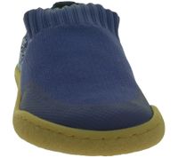 Breathable GROUNDIES Nara barefoot sneakers for kids with TrueSense sole – slip-ons for girls and boys (GND-380269) in Beige/Blue, Grey/Orange, or Blue