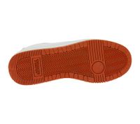WORLD OF TROOP Destroyer Low Herren Low-Top-Sneaker Damen Retro Turnschuhe Sneaker 3PP0150101 1161 BA Weiß/Rot