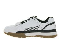 WORLD OF TROOP Cobra Low Herren Low-Top-Sneaker Damen Retro Turnschuhe Sneaker 3PP0170101 1177 BA Weiß/Schwarz