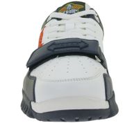 WORLD OF TROOP Cobra Low Herren Low-Top-Sneaker Damen Retro Turnschuhe Sneaker 3PP0170101 4111 CA Weiß/Blau/Rot