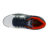 WORLD OF TROOP Delta Low Herren Low-Top-Sneaker Damen Retro Turnschuhe Skater-Sneaker 3PP0160101 4111 BA Weiß/Blau/Rot