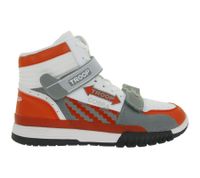 WORLD OF TROOP Cobra High Herren High-Top-Sneaker Damen Retro Turnschuhe Sneaker 3PP0170102 5161 CA Weiß/Grau/Rot