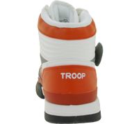 WORLD OF TROOP Cobra High Herren High-Top-Sneaker Damen Retro Turnschuhe Sneaker 3PP0170102 5161 CA Weiß/Grau/Rot