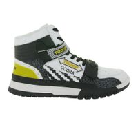 WORLD OF TROOP Cobra High Herren High-Top-Sneaker Damen Retro Turnschuhe Sneaker 3PP0170102 2111 AA Weiß/Schwarz/Gelb