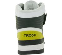 WORLD OF TROOP Cobra High Herren High-Top-Sneaker Damen Retro Turnschuhe Sneaker 3PP0170102 2111 AA Weiß/Schwarz/Gelb