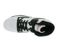 WORLD OF TROOP Delta High Herren High-Top-Sneaker Damen Retro Turnschuhe Skater-Sneaker 3PP0160102 1121 AA Weiß/Schwarz