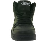 WORLD OF TROOP Delta High Herren High -Top-Sneaker Damen Retro Turnschuhe Skater-Sneaker 3PP0160102 2121 BA Schwarz/Weiß
