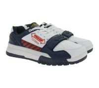 WORLD OF TROOP Cobra Low Herren Low-Top-Sneaker Damen Retro Turnschuhe Sneaker 80103 Weiß/Rot, Weiß/Schwarz oder Weiß/Blau