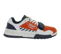 WORLD OF TROOP Cobra Low Herren Low-Top-Sneaker Damen Retro Turnschuhe Sneaker 80103 Weiß/Rot, Weiß/Schwarz oder Weiß/Blau