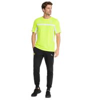 Camiseta deportiva PUMA X Scuderia Ferrari F1 2024 Charles Leclerc para hombre, modelo 701230155 001, color amarillo neón