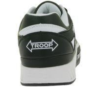 WORLD OF TROOP Delta Low Herren Low-Top-Sneaker Damen Retro Turnschuhe Skater-Sneaker 80101 Weiß/Grün/Schwarz, Weiß/Grau/Schwarz oder Weiß/Blau/Rot
