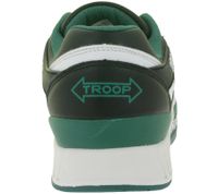 WORLD OF TROOP Delta Low Herren Low-Top-Sneaker Damen Retro Turnschuhe Skater-Sneaker 80101 Weiß/Grün/Schwarz, Weiß/Grau/Schwarz oder Weiß/Blau/Rot