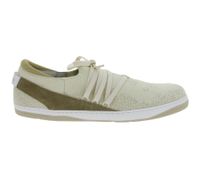 flexible GROUNDIES Barfußschuhe Osaka Damen Low-Top Sneaker mit TrueSense Sohle Schnür-Schuhe GND-180262 Weiß oder Beige